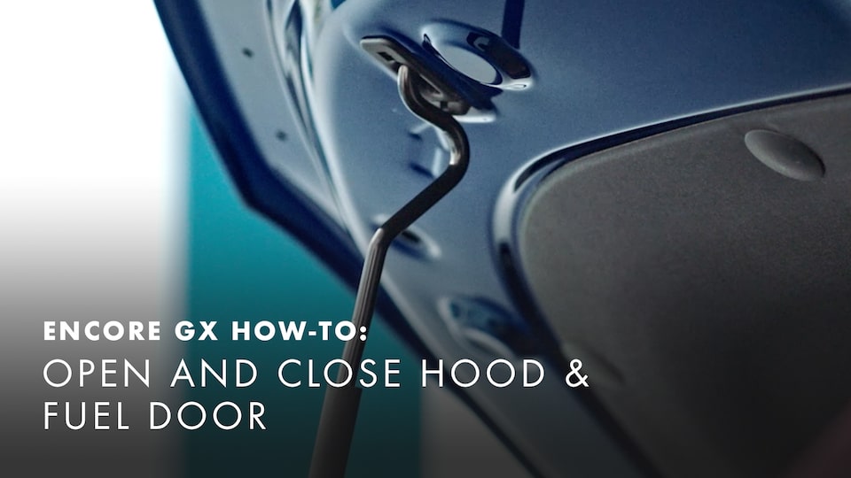 Front Hood & Fuel Door | How-To: Interior | Discover Buick