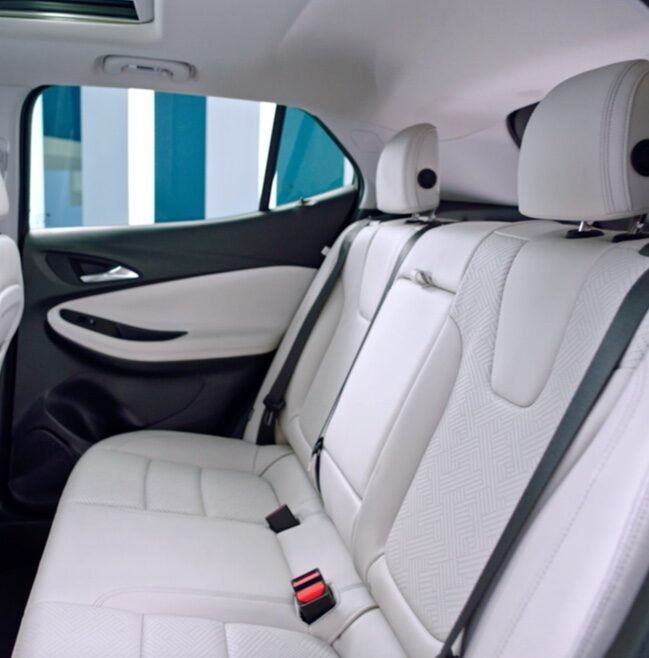 2020 Buick Encore Small Luxury SUV Interior Rear Seat View