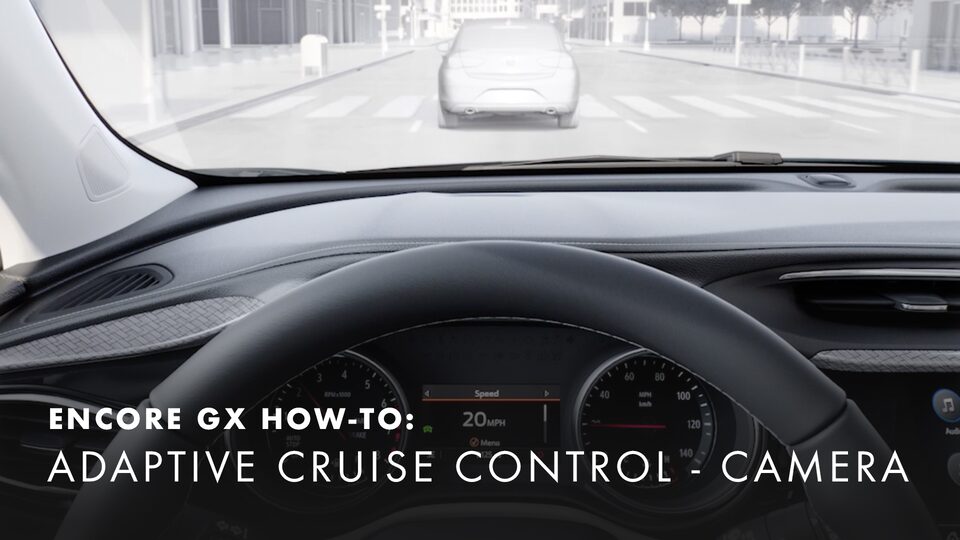 2020 Buick Encore Small Luxury SUV Adaptive Cruise Control How-to Video