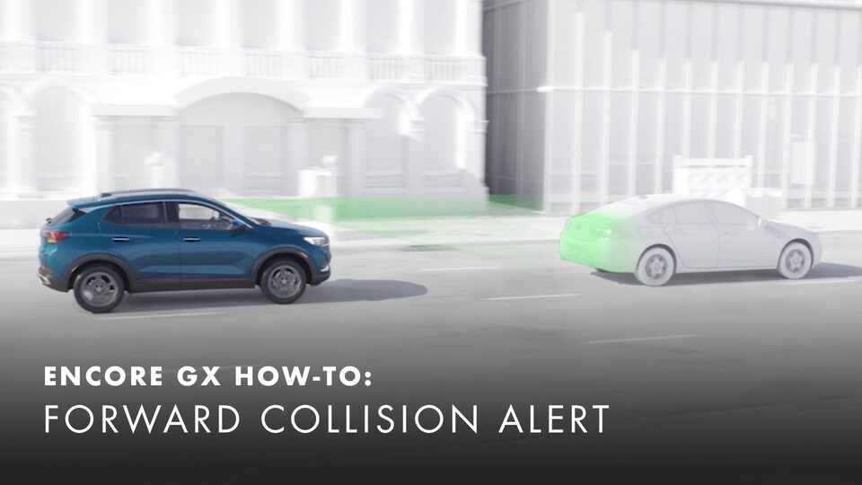 2020 Buick Encore Small Luxury SUV Forward Collision Alert How-to Video