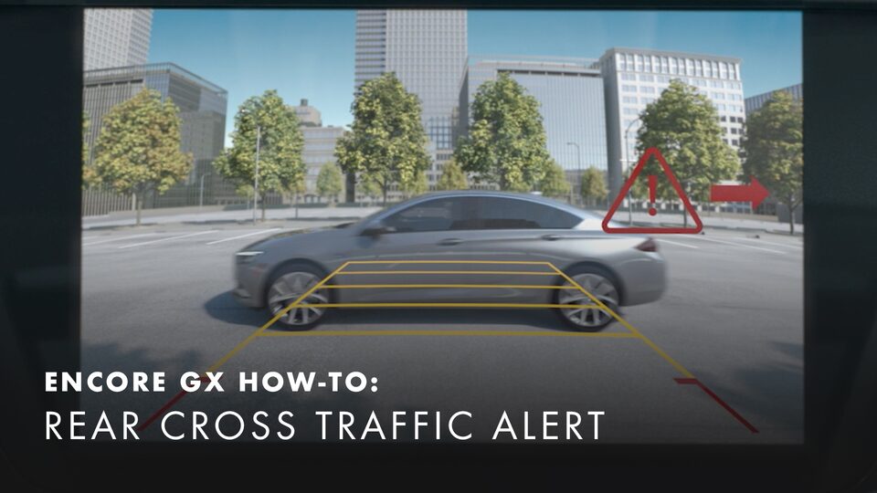 2020 Buick Encore Small Luxury SUV How to Use Rear Camera Cross Traffic Alert Video
