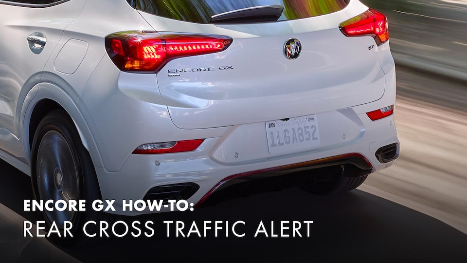 2023 Buick Encore Small Luxury SUV How to Use Rear Camera Cross Traffic Alert Video