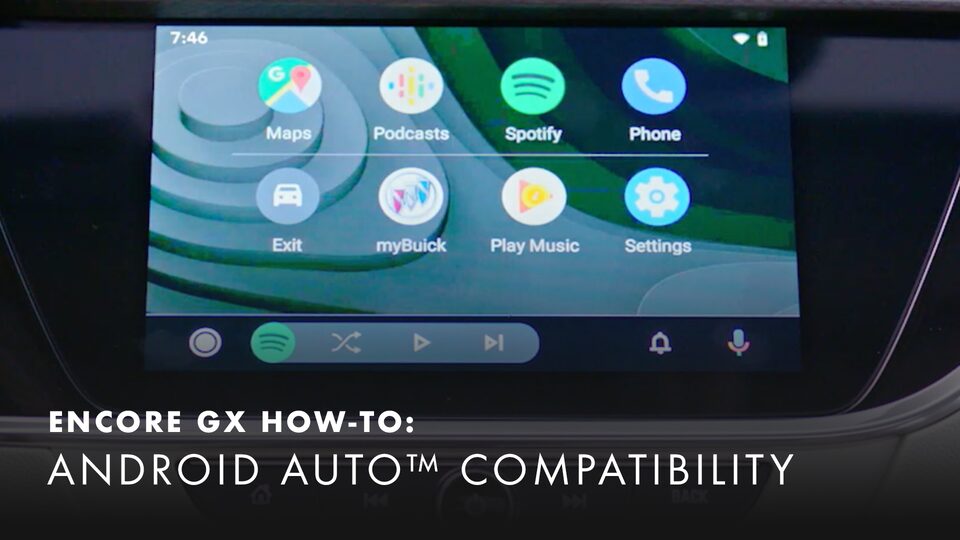 2020 Buick Encore Small Luxury SUV Android Auto Compatibility How-to Video