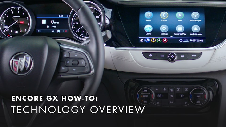2020 Buick Encore Small Luxury SUV How to use Available Technology Features Video