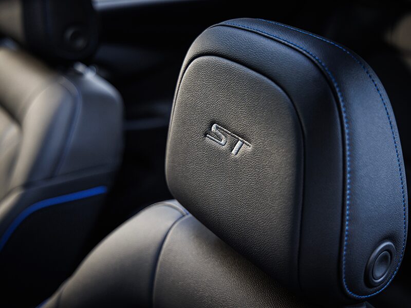 Closeup of the Headrest of the Buick Envista ST