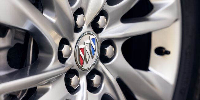 A Close-up on the Rim of the Buick Enclave