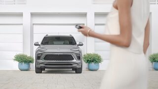 Close-Up Of Seating Fabric Inside The 2024 Buick Encore GX Avenir