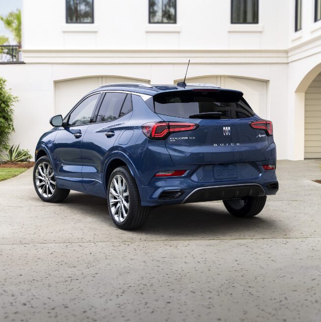 The Contemporary Rear End Design of the Buick Encore GX