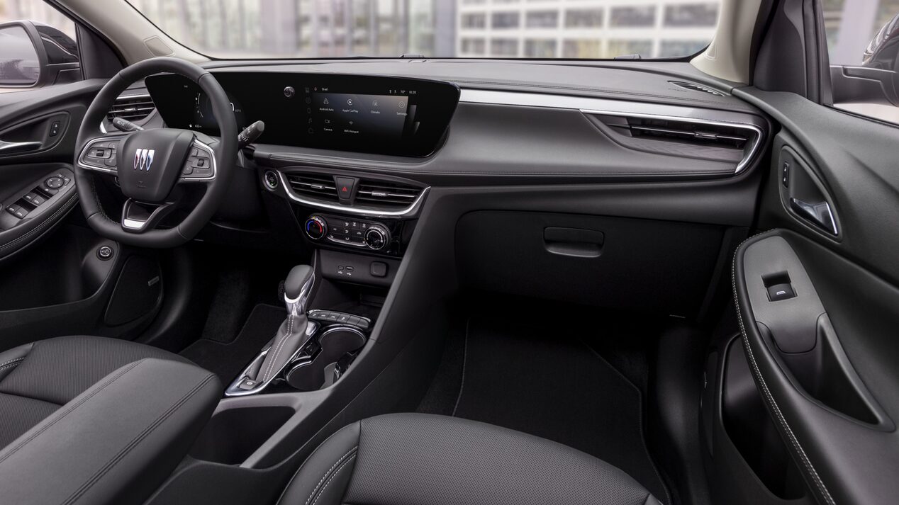 Front Passenger Side Inside The 2024 Buick Encore GX ST