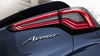 Close-Up Of Avenir Badging On The 2024 Buick Encore GX Avenir