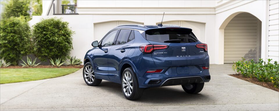 The Contemporary Rear End Design of the Buick Encore GX