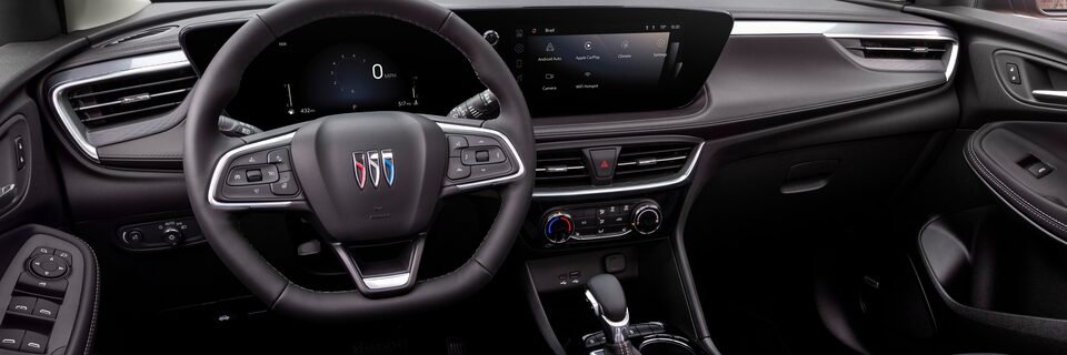 A Driver's View of the Stunning Interior of the Buick Encore GX