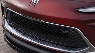 Close-Up Of Grille On The 2024 Buick Encore GX ST