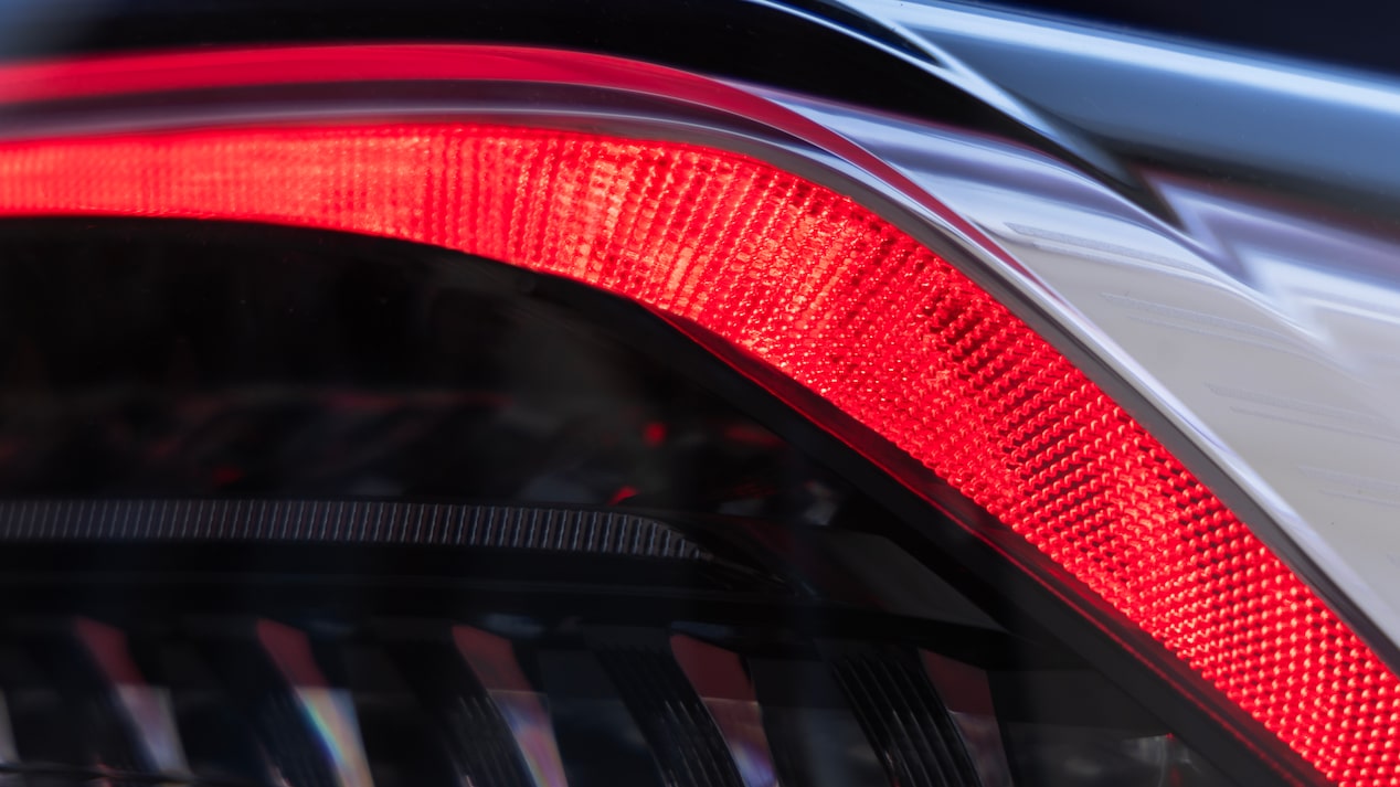 Close-up of the Taillight on a 2024 Buick Envision Sport Touring