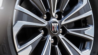 Close-up of the Wheel on a 2024 Buick Envision