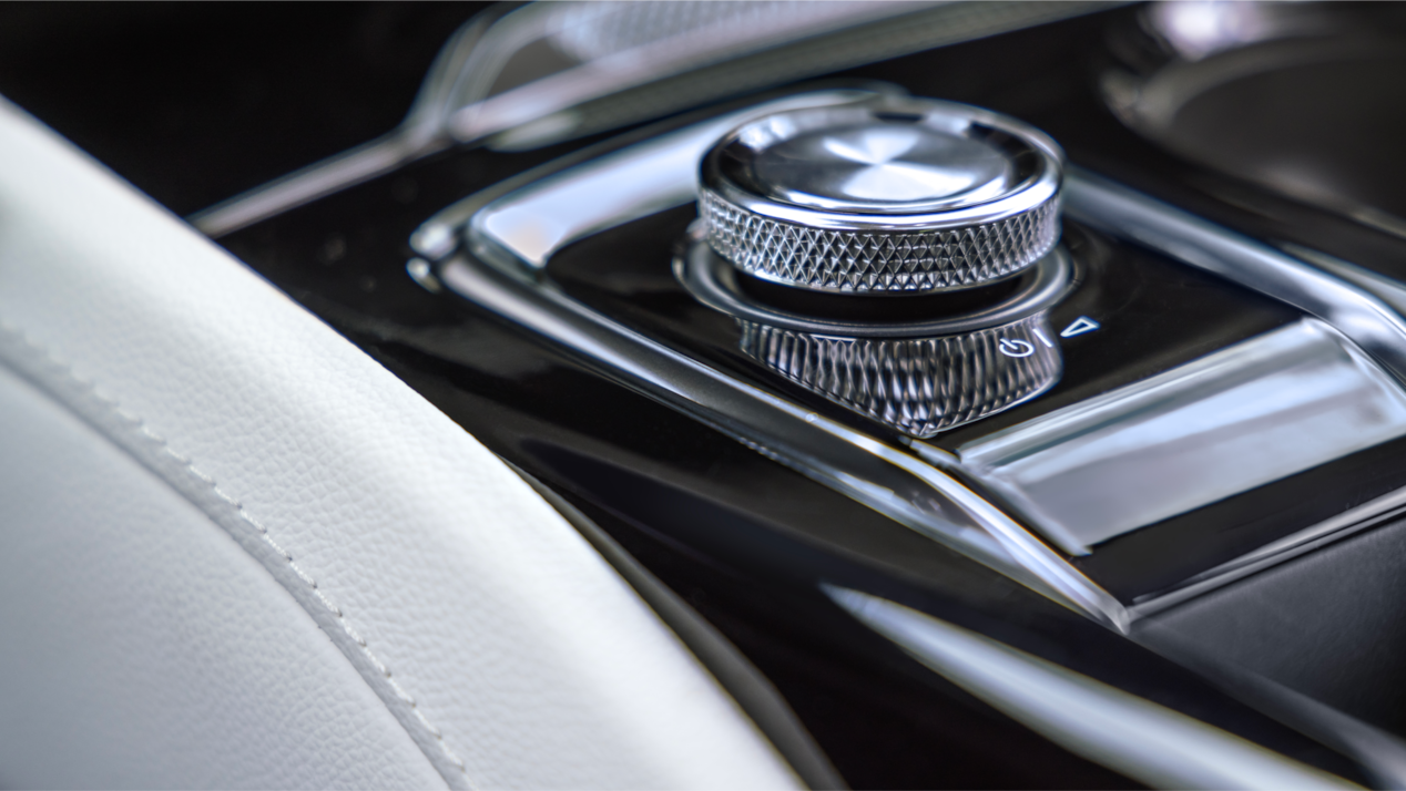 Close-up of Center Console Controls in a 2024 Buick Envision