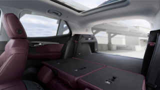 View of the Seating Folded Down in a 2024 Buick Envision