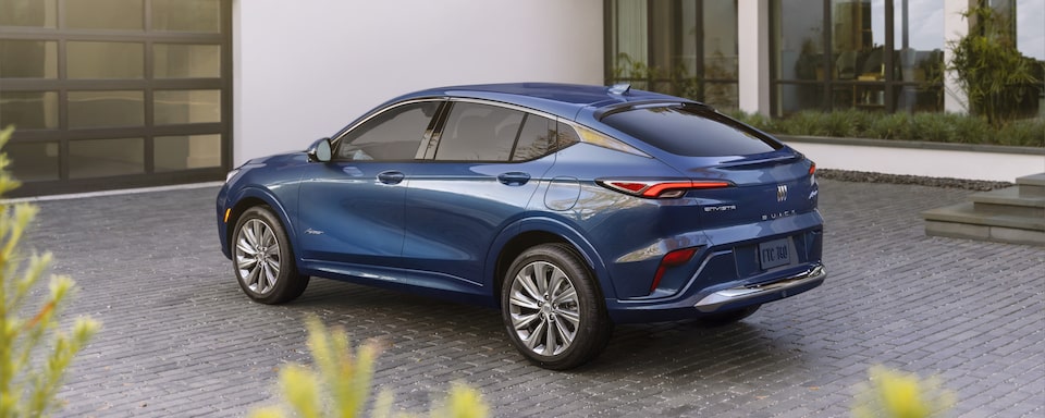 The New Buick Envista Parked In a Driveway