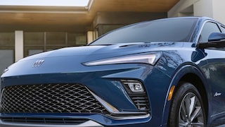 A Close-Up of the Front Grille and Front of the Buick Envista Parked