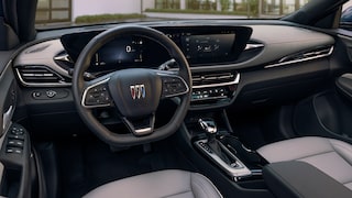 A Driver's Side View of the Front Interior Cabin of the Buick Envista