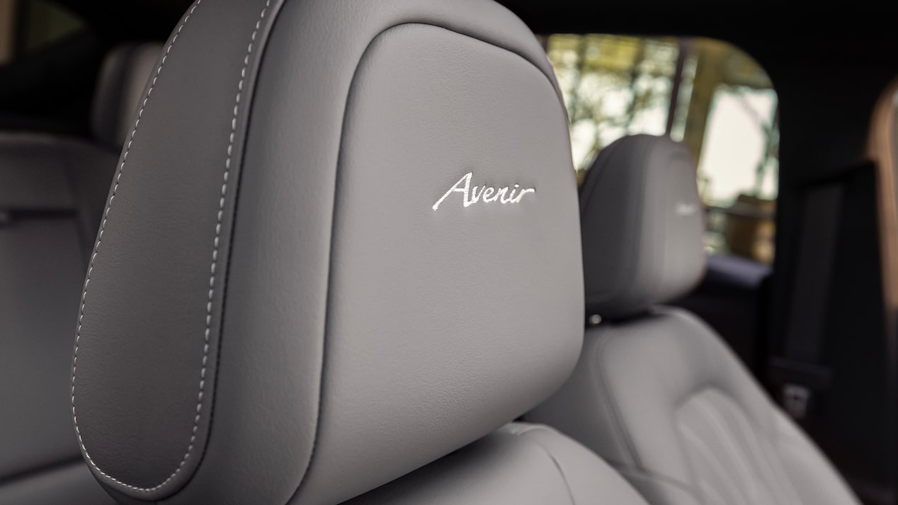 Close-Up on the Buick Envista Avenir Headrest