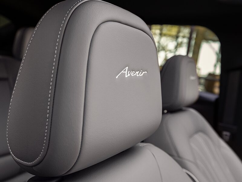 Close-Up on the Headrest of the Buick Envista Avenir