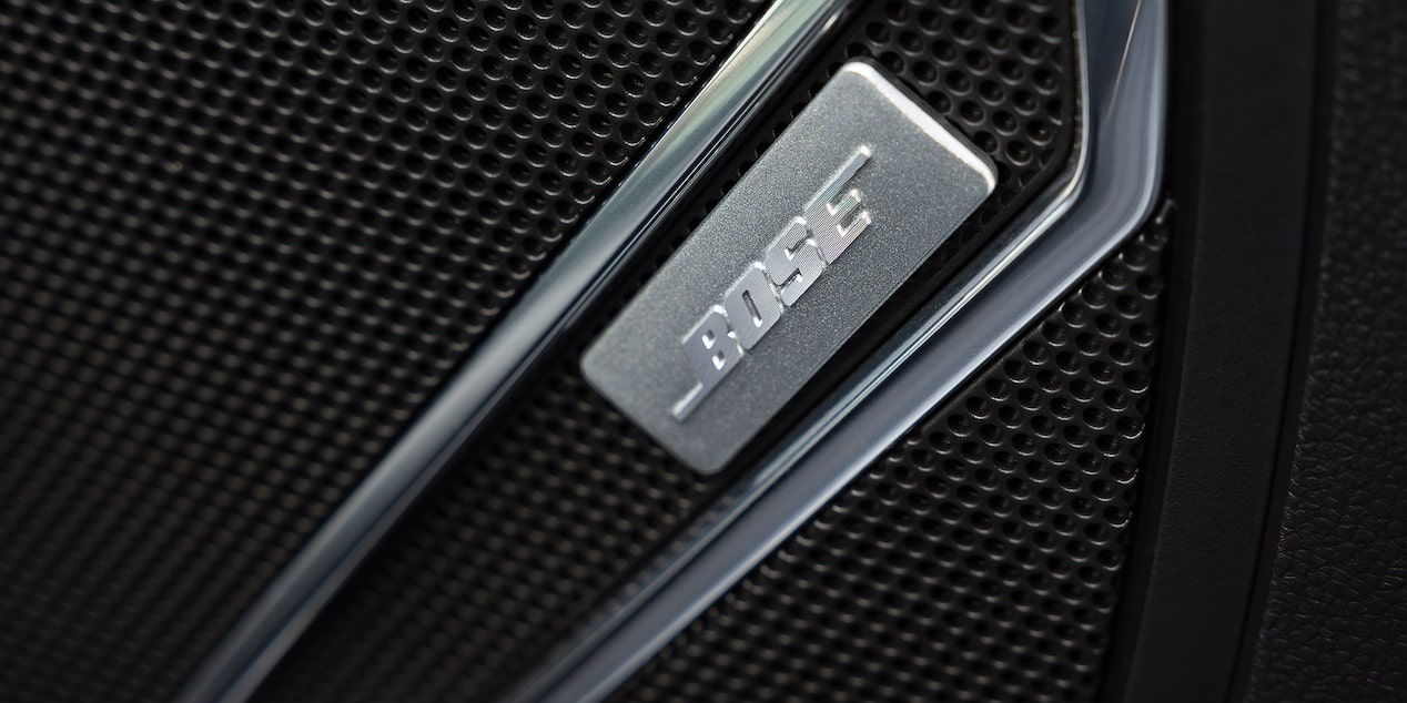 Close-up of the BOSE Speaker in a 2025 Buick Envision Crossover