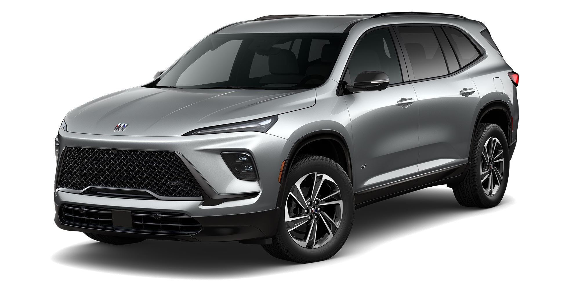 Three Quarters View of a Silver 2026 Buick Enclave