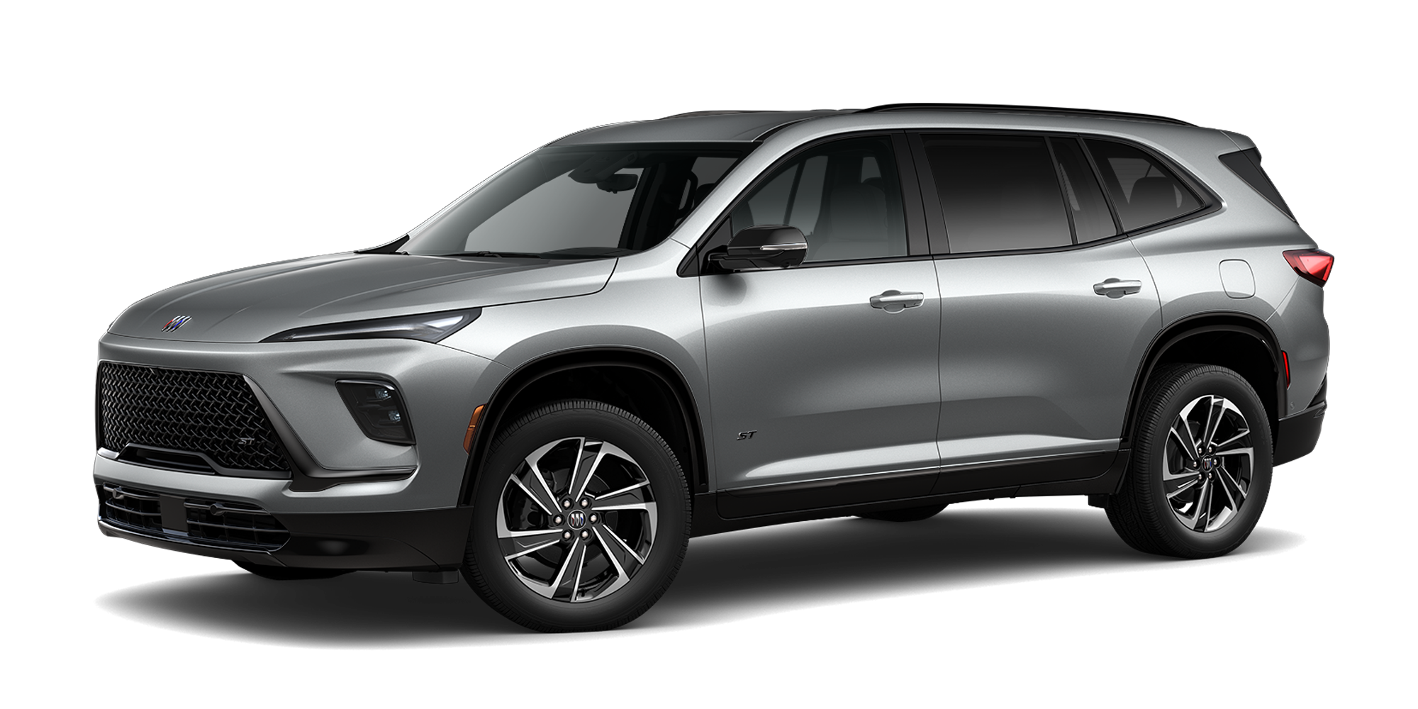 Three Quarters View of a Silver 2026 Buick Enclave