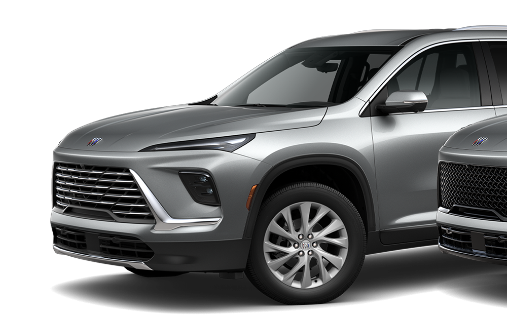 Three-Quarters View of 2026 Buick Enclave Mid-Size SUV Lineup