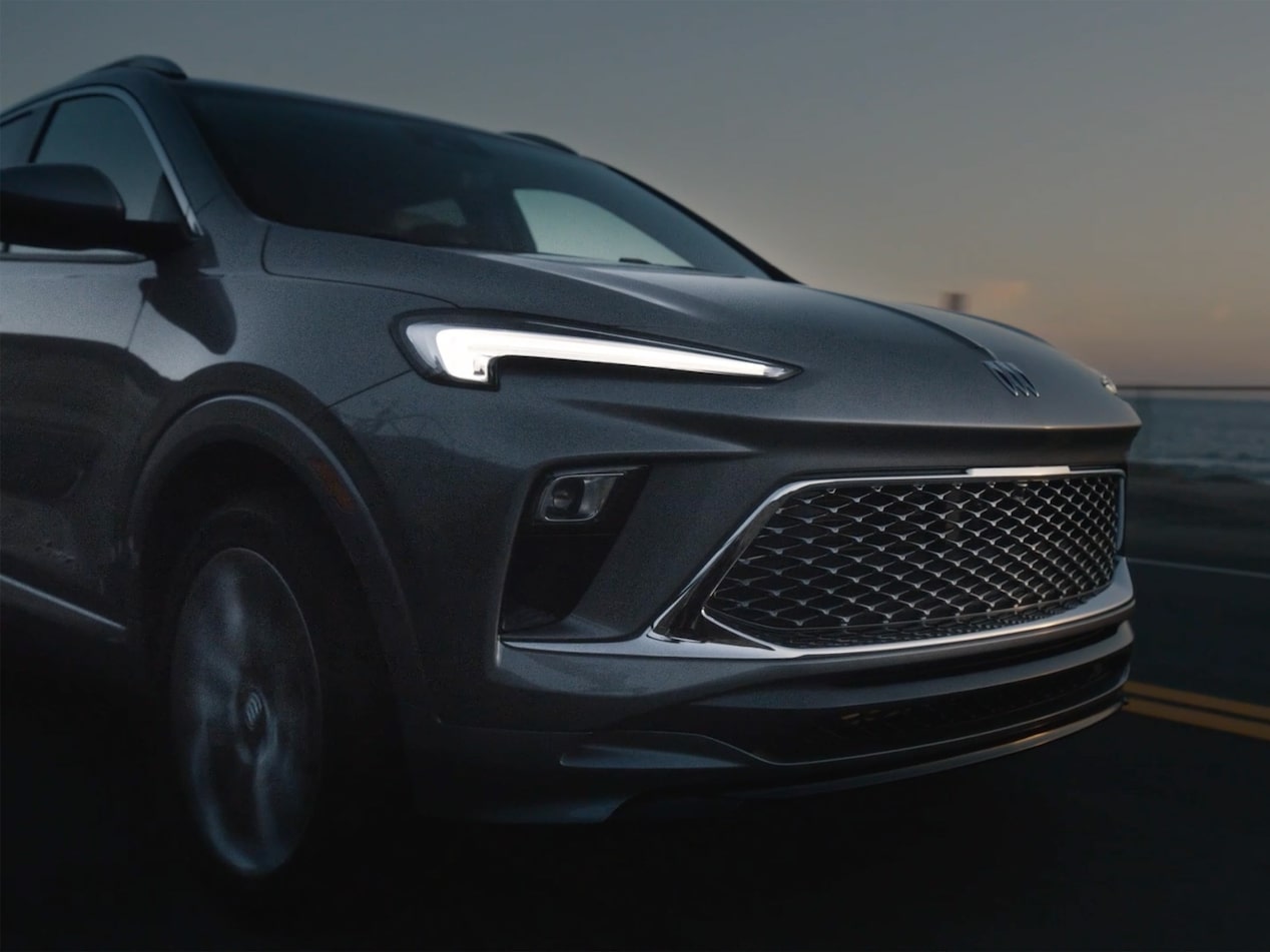 Close-up of the Front of the Buick 2026 Encore GX Avenir Luxury SUV