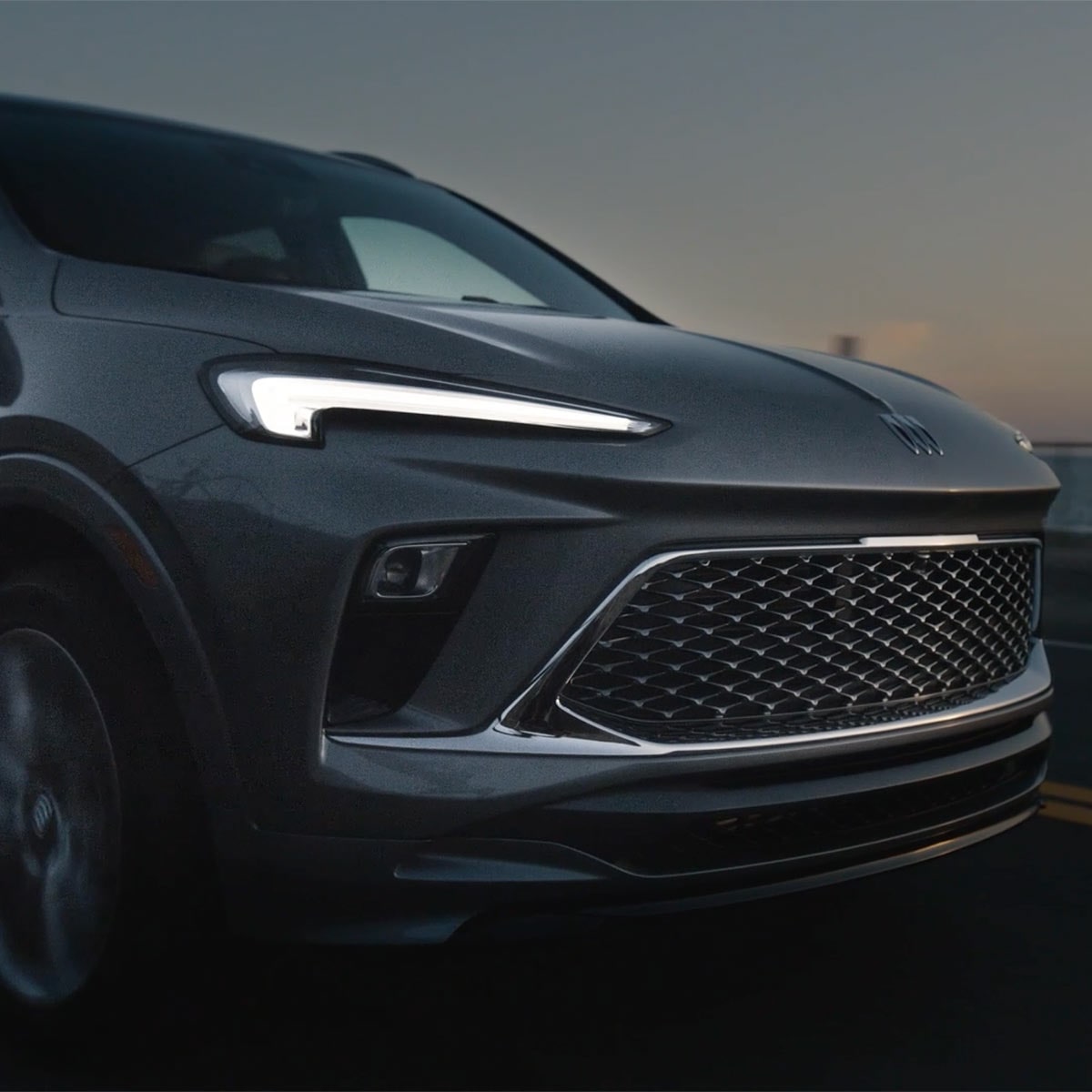 Close-up of the Front of the Buick 2026 Encore GX Avenir Luxury SUV