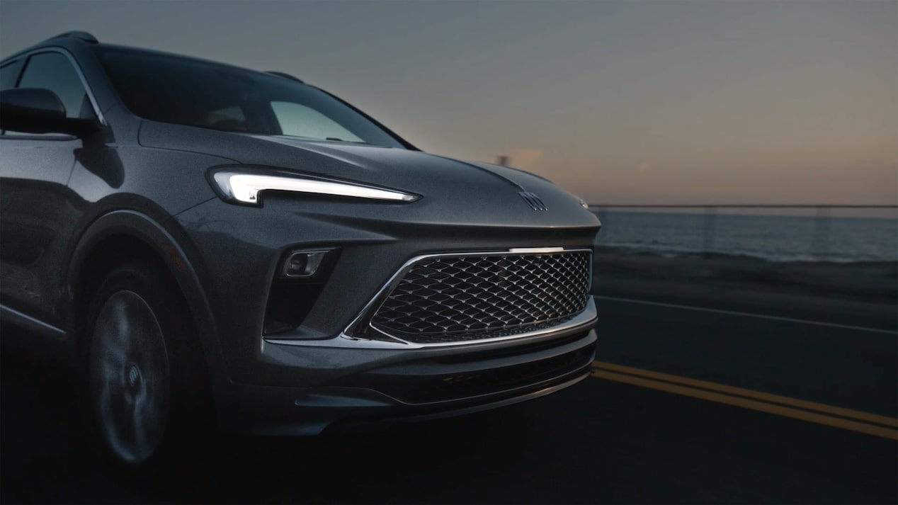 Close-up Front View of the 2026 Buick Encore GX Small SUV