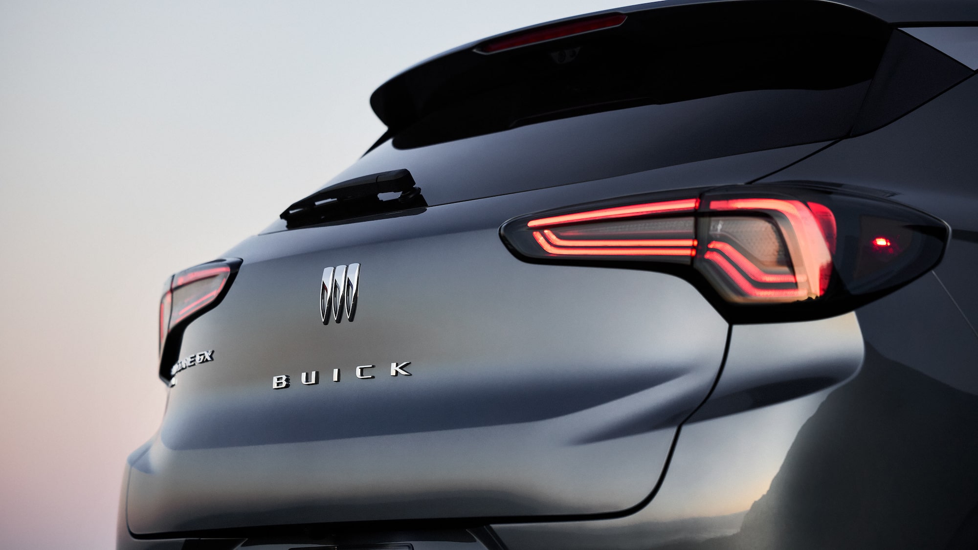 Close-up of the Rear Buick Badging on the 2026 Buick Encore GX Small SUV