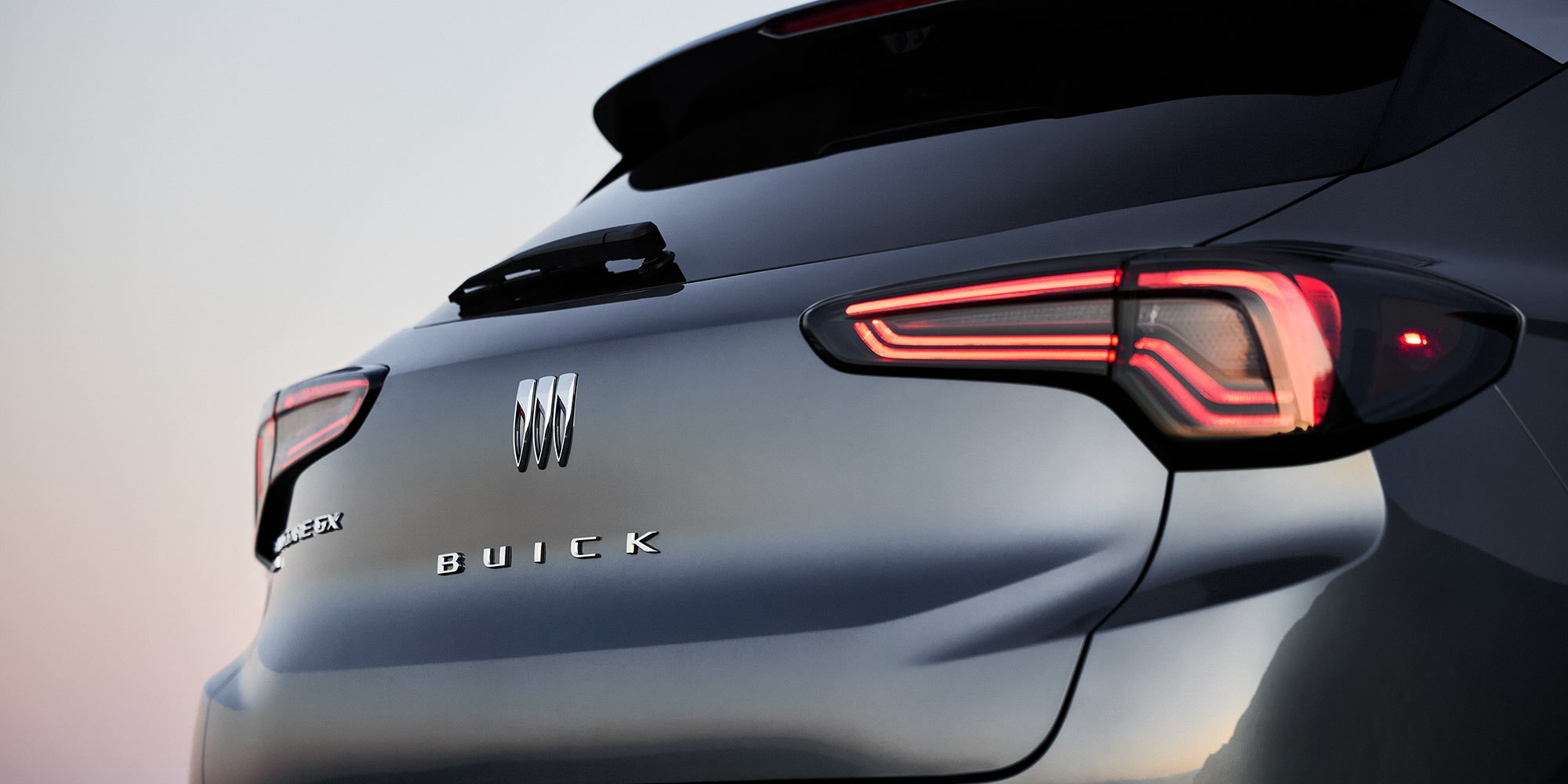 Close-up of the Rear Buick Badging on the 2026 Buick Encore GX Small SUV