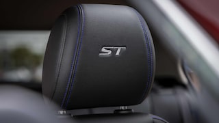 ST Embroidery on the Headrests in the 2026 Buick Encore GX ST Sporty SUV