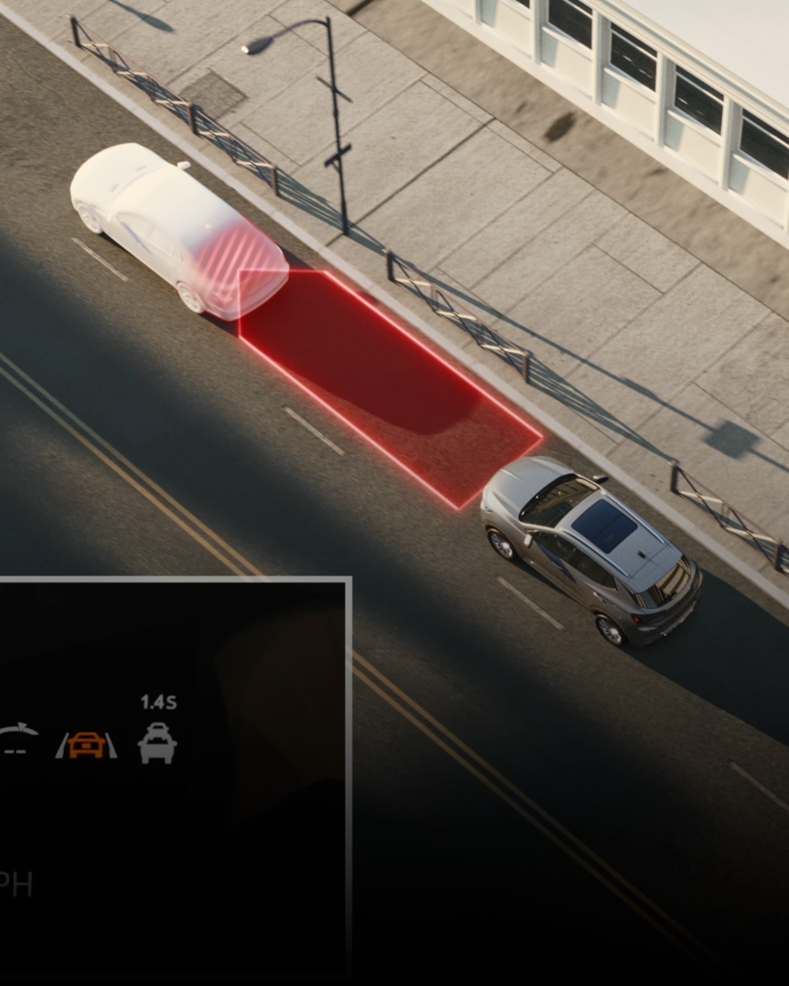 Following Distance Indicator