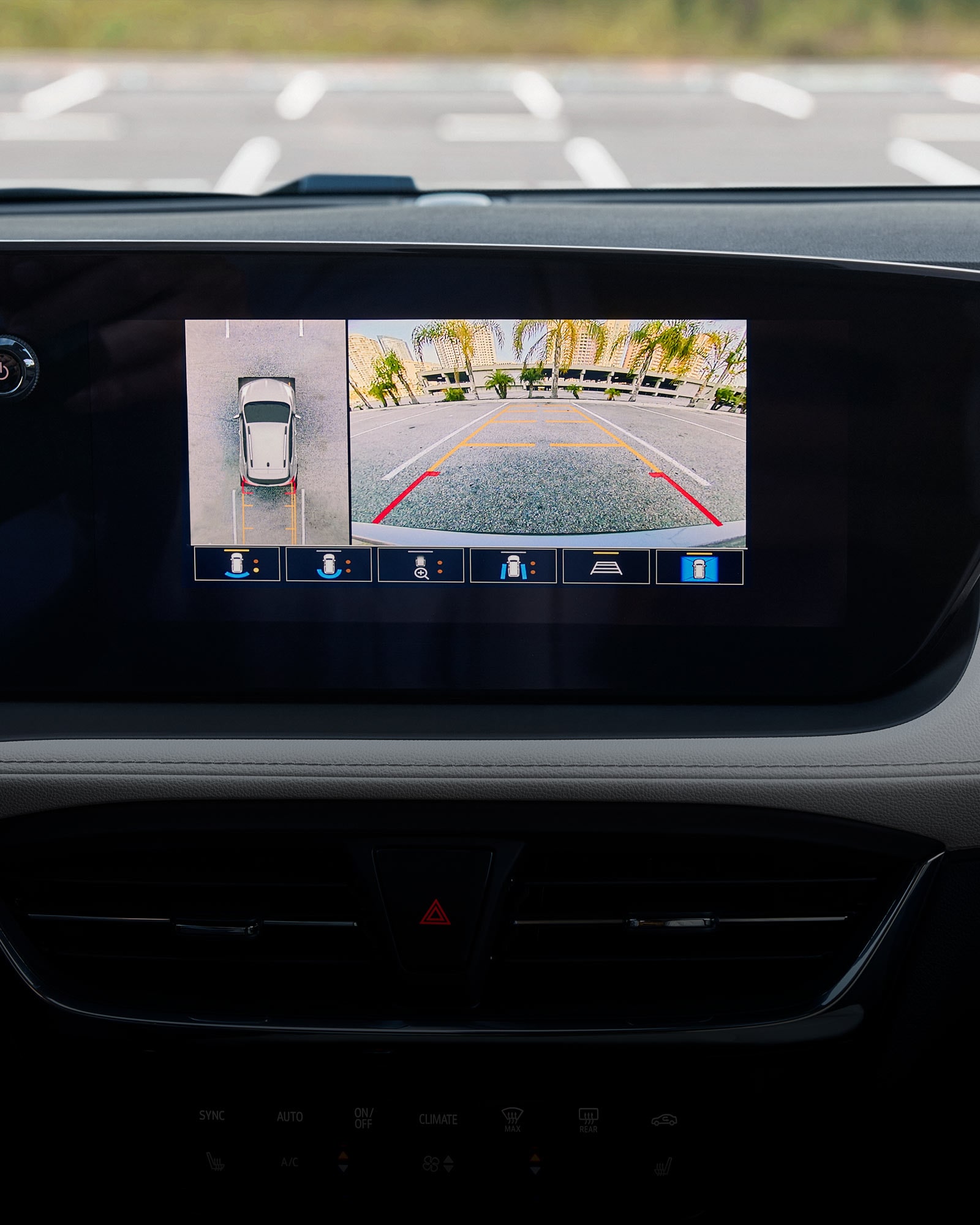 Close-up Interior View of the Infotainment Display in the Buick 2026 Encore GX Small SUV