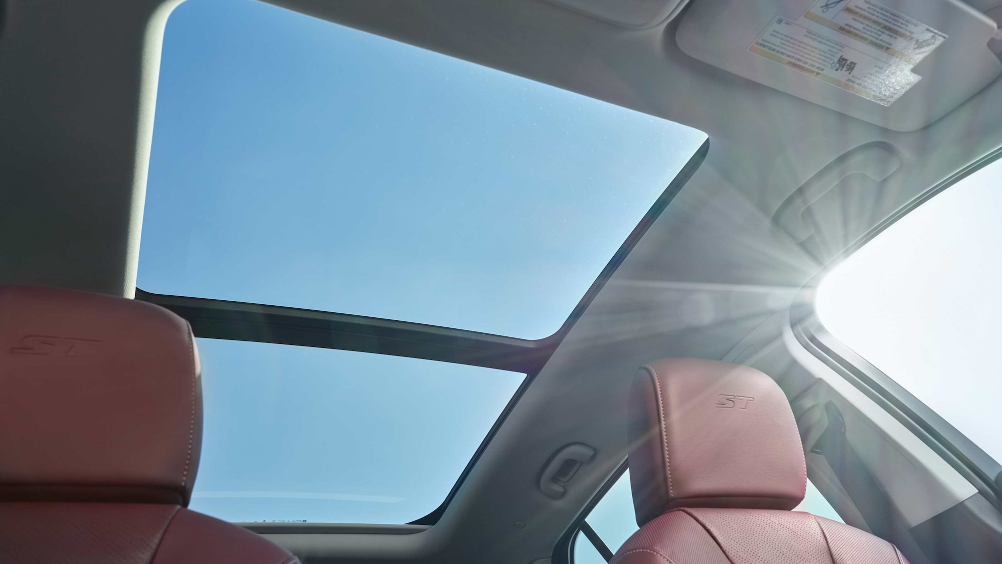 Interior View of the Moonroof  in the 2026 Buick Envision Compact SUV