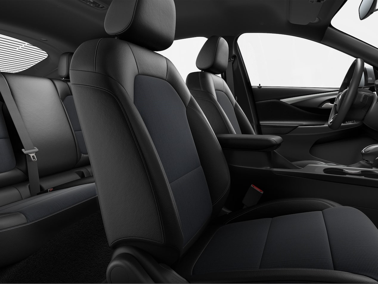 Close-up of the 2026 Buick Envista Preferred Cloth Leatherette Seating Material
