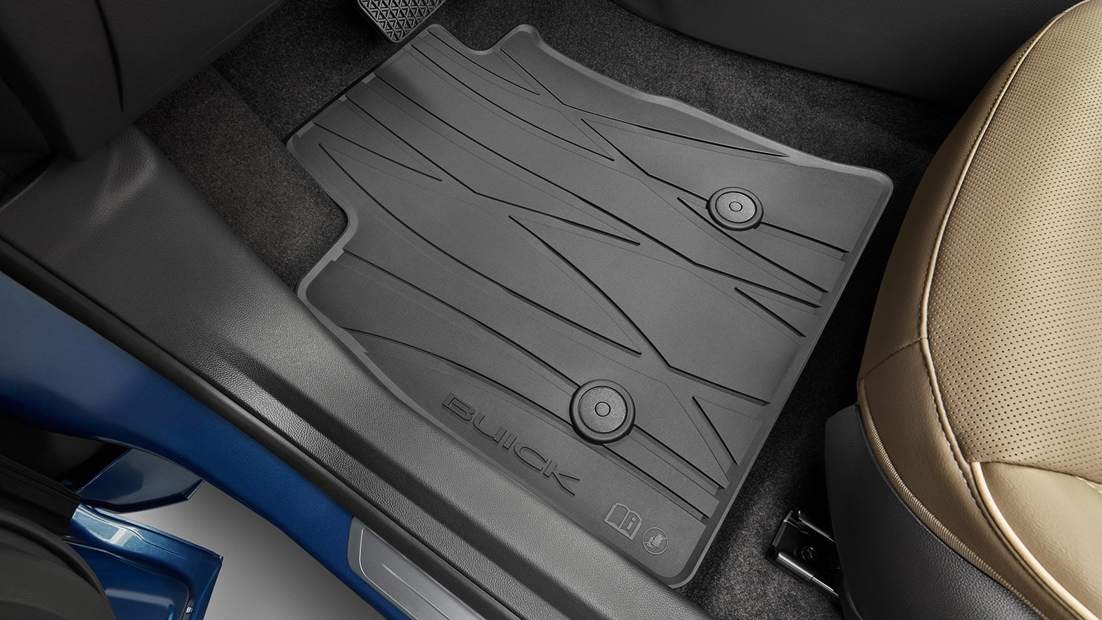 Close-up of the 2026 Buick Envista All-weather Floor Mats