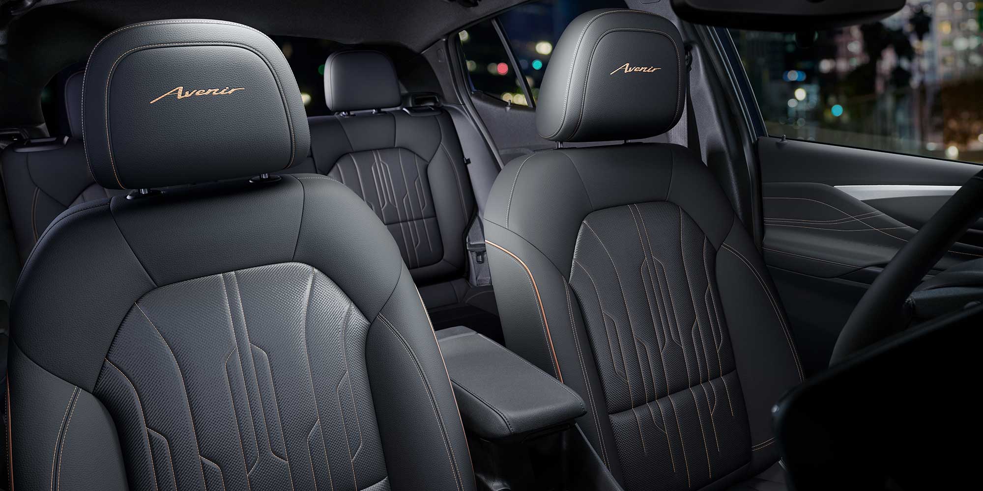 Close-up of the 2026 Buick Envista Aviner Seating