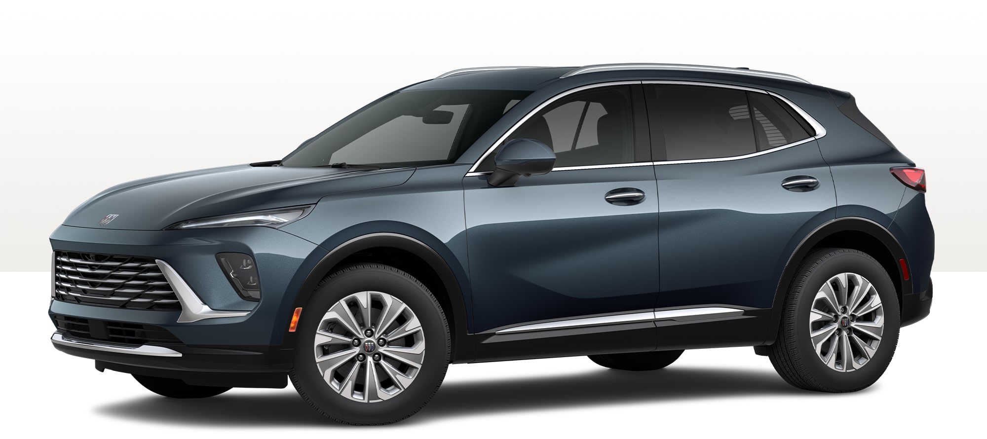 Front-Three Quarter View of a Buick Envision Compact SUV