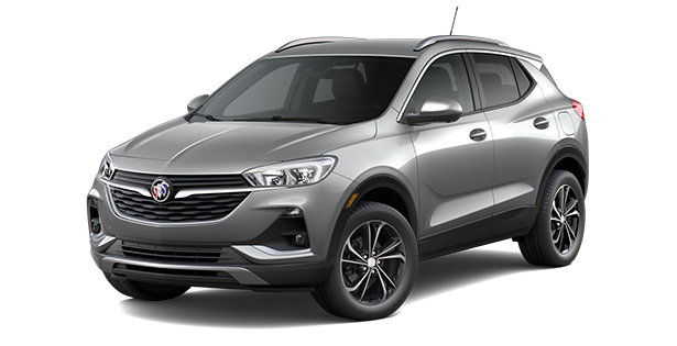 The Moonstone Gray Metallic Buick Encore GX with Select FWD and Safety Package
