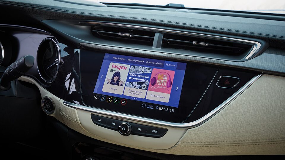2022 Buick Enclave Downloaded Podcasts Technology Feature